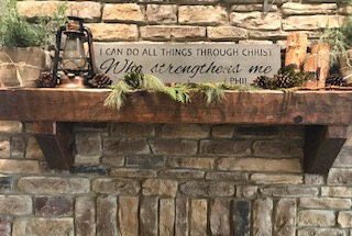 Religious wall motto Bible Verse plaque I Can Do All Things Through Christ Who Strengthens Me metal inspiration plaque - Image 5