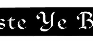 Metal Haste Ye Back sign, Irish wall motto Haste Ye Back