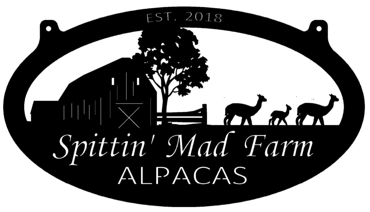 Metal Alpaca sign, Alpaca farm sign - Image 4