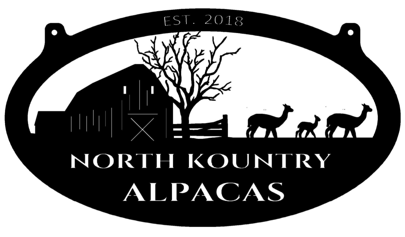 Metal Alpaca sign, Alpaca farm sign - Image 2