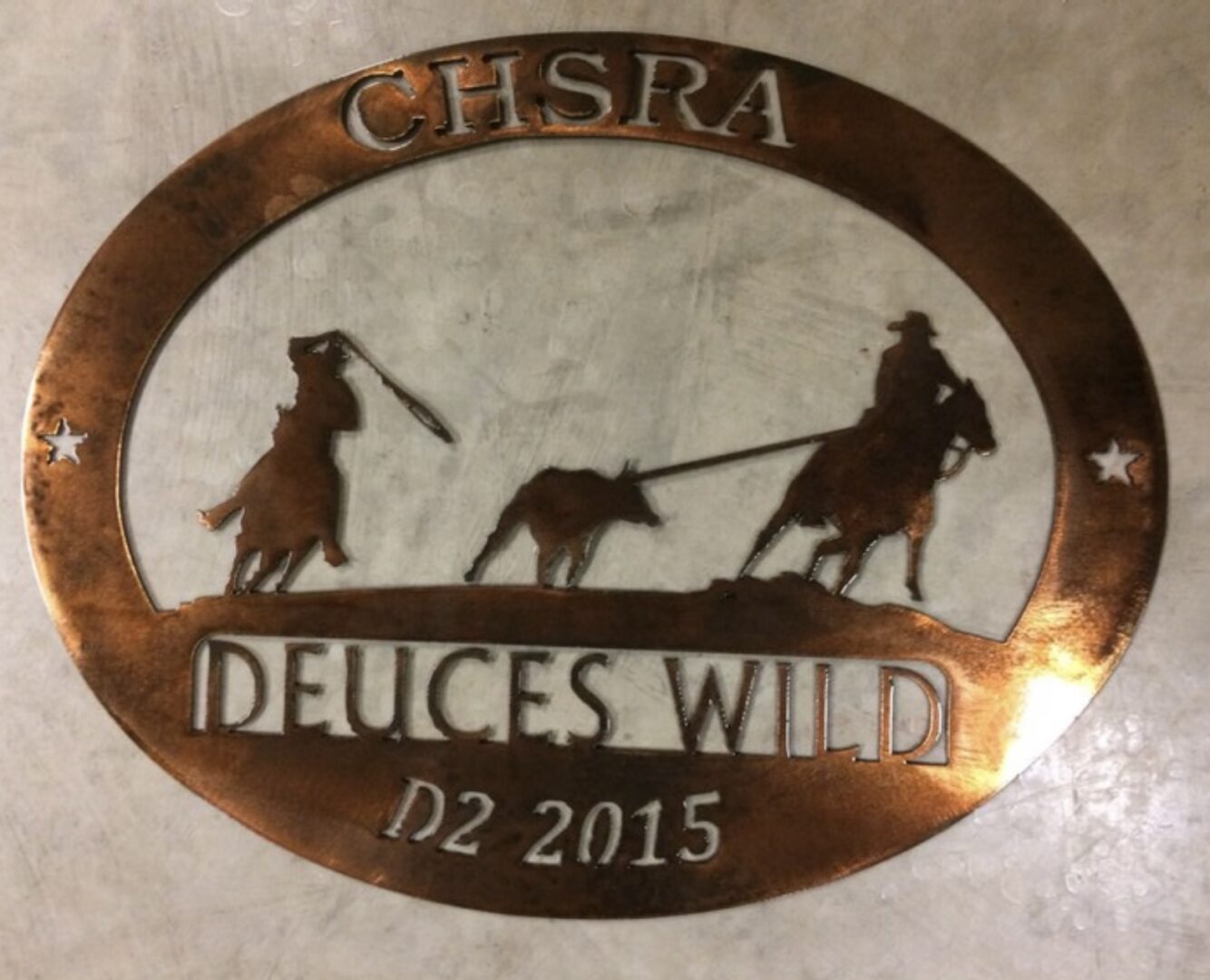 Rodeo team roping sign,Personalized Metal RODEO TEAM ROPING sign - Image 9