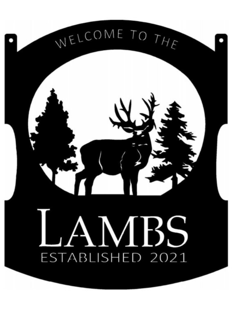 Metal Buck evergreen sign - Image 2