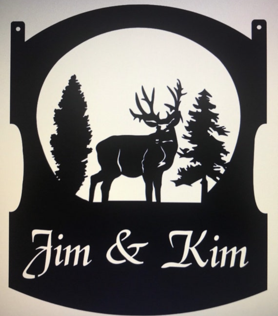 Metal Buck evergreen sign - Image 4