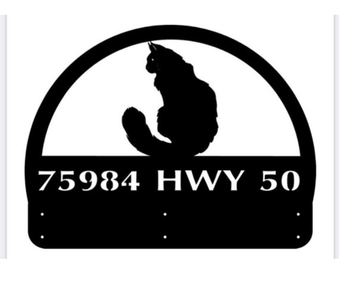 Metal Custom mailbox topper - Image 2