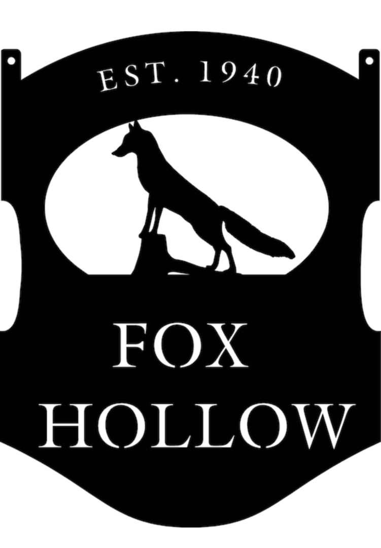 metal FOX sign with FOX