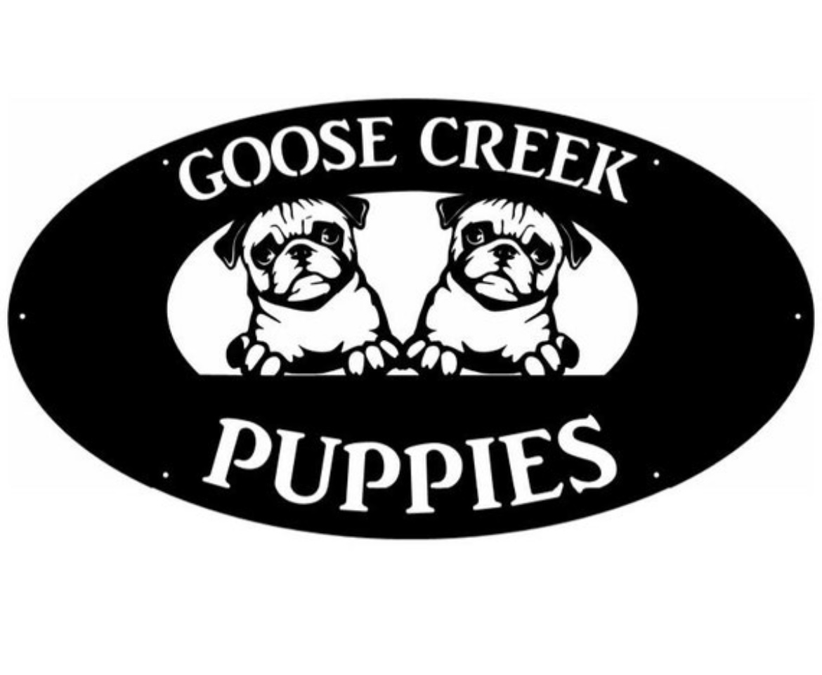 Metal DOG KENNEL Sign , custom dog sign with your name or business - Image 2