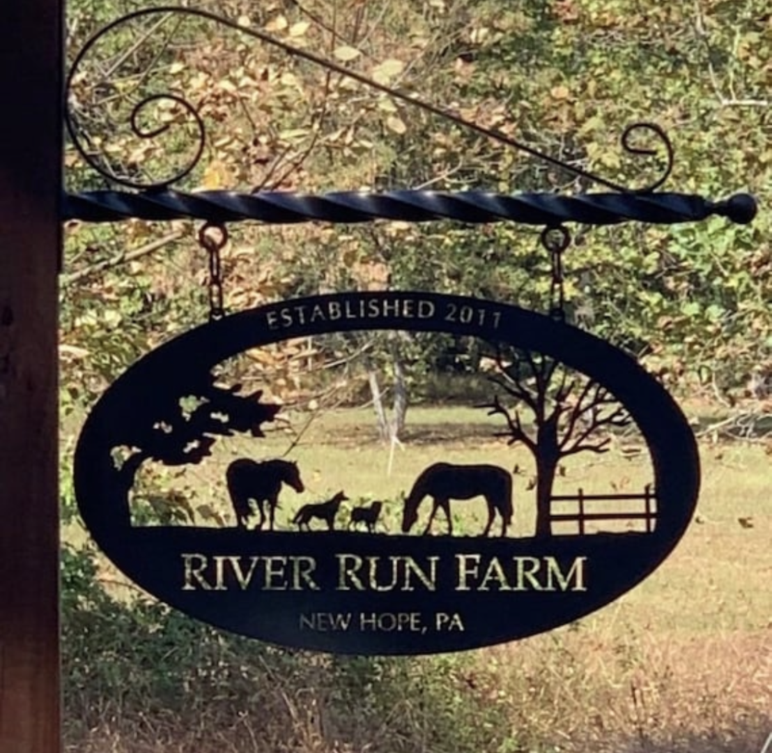 Large Personalized Metal Sign HORSES DOG Fence CAT - Image 3