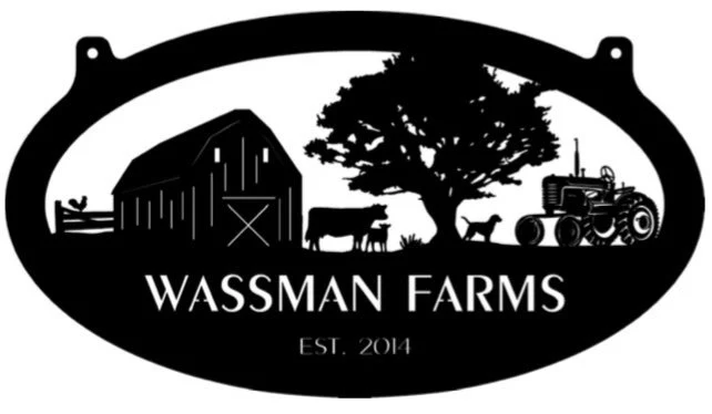Metal Farm Sign, farm sign, Barn cow calf chicken tractor sign, metal barn sign - Image 2