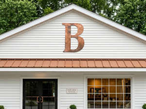 Metal LETTER, HUGE Metal letter, Barn letter
