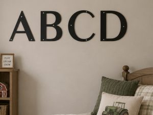 METAL LETTERS 6 inch or 8 inch or 10 inch or 12 inch