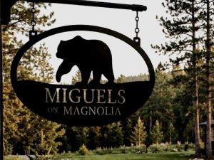 Metal BEAR Sign ,Laser cut BEAR address sign,  customized bear sign with your name
