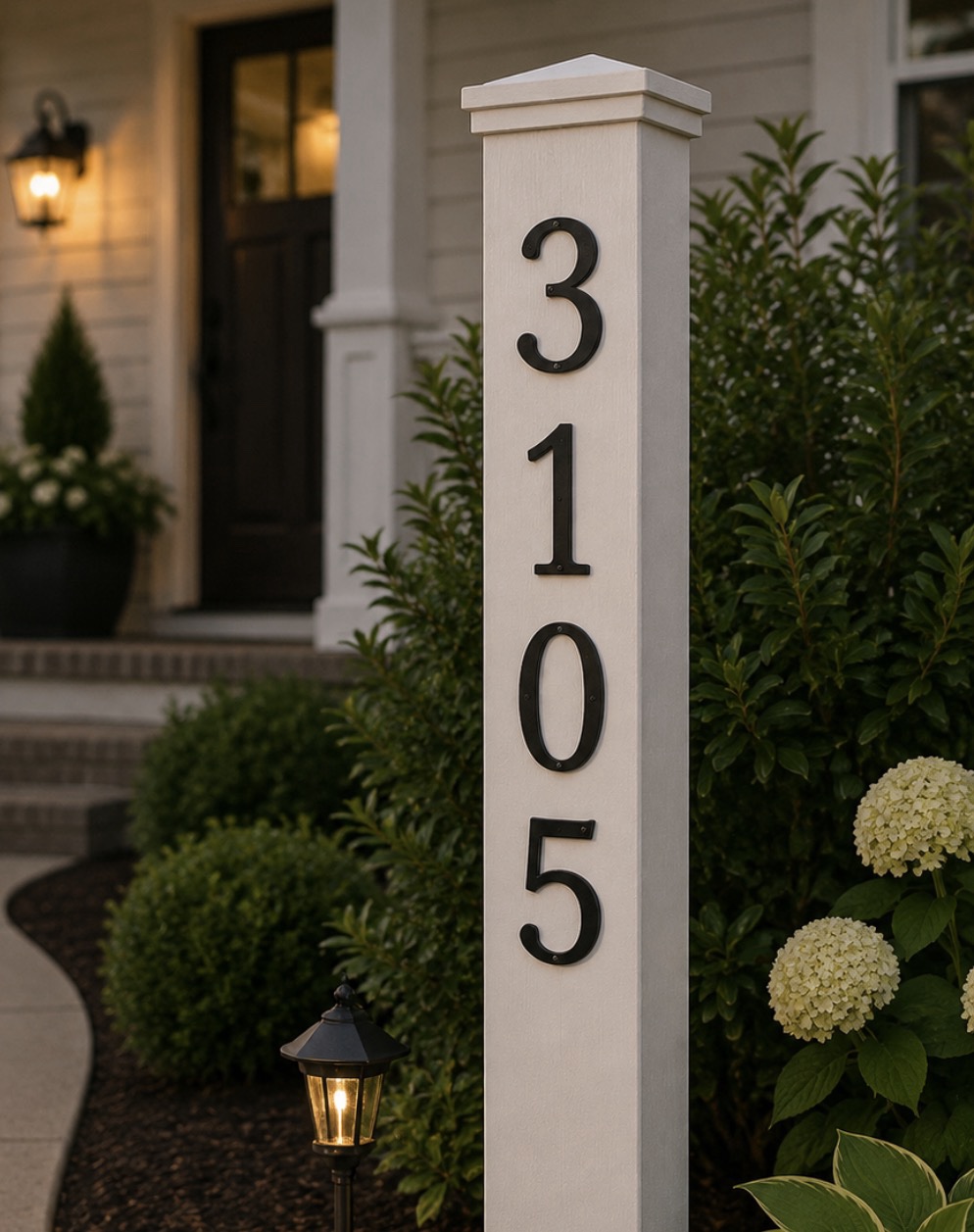 METAL Letters, metal address 6 inch or 8 inch or 10 inch or 12 inch