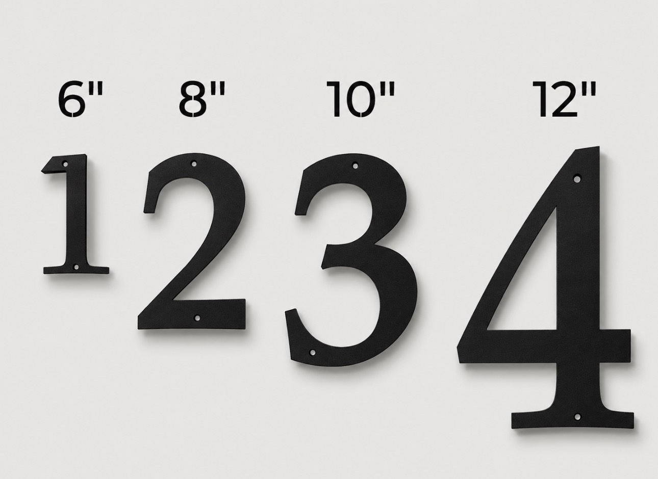 METAL Letters, metal address 6 inch or 8 inch or 10 inch or 12 inch - Image 6