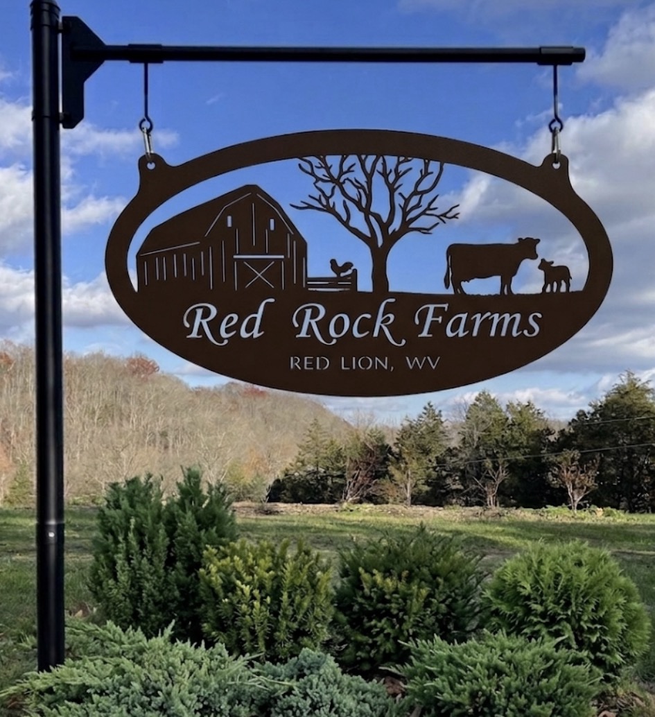 Cow calf barn sign metal , Personalized Metal Sign Cow Calf barn sign