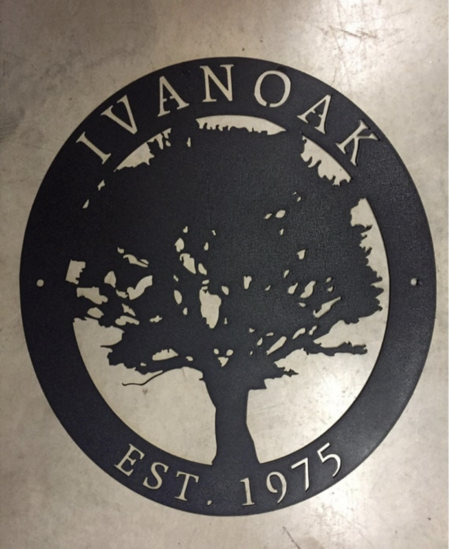 Metal OAK TREE sign, OAK Tree sign, with your name - Image 3