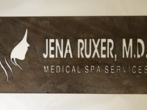 Custom metal sign with your logo