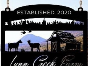 Metal Nigerian Dwarf Goat sign ,GOATS Mountain chickens