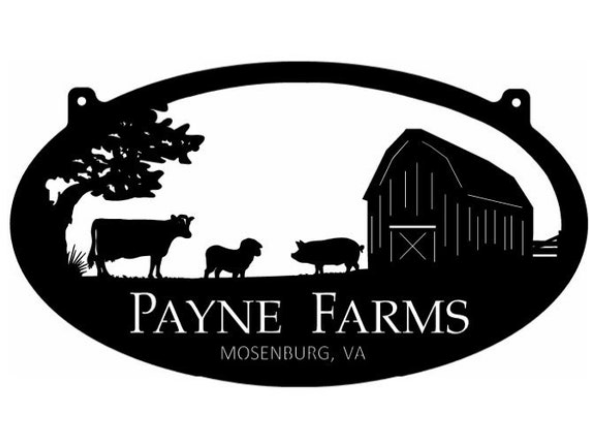 Metal SHEEP Sign, pig barn SHEEP COW sign, metal farm sign - Image 2