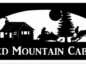 Metal snowmobile sign, personalized snowmobile address sign by Sign Performance