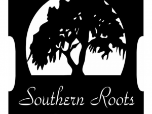Metal OAK TREE sign ,oak tree draped in spanish moss